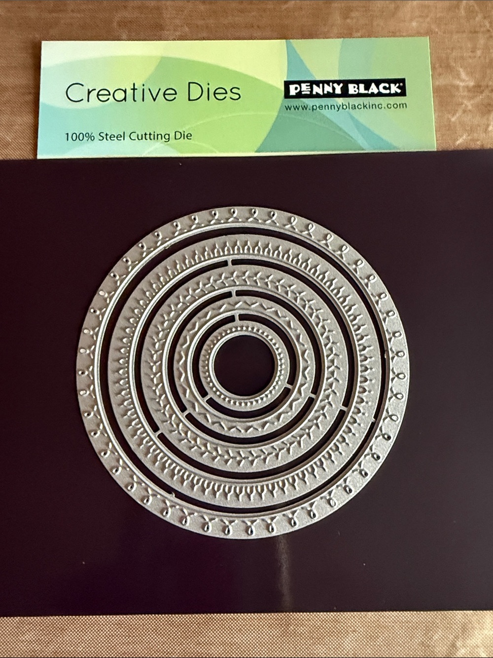 Penny Black Nested Stitched Circles Dies